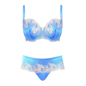 lace affair blauw