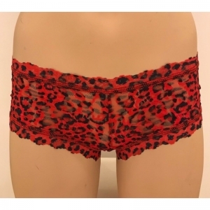 boyshort panter rood