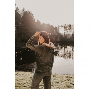 Julia Velours olive