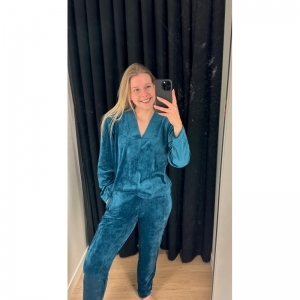 pluw petrol blue