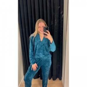 pluw petrol blue