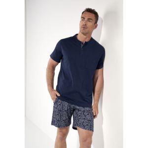 long island navy print