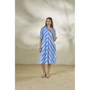 orvane streep blauw